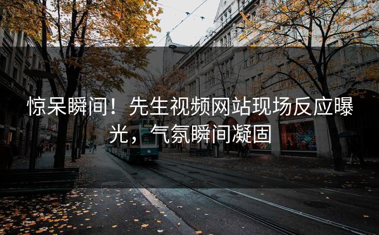 惊呆瞬间！先生视频网站现场反应曝光，气氛瞬间凝固